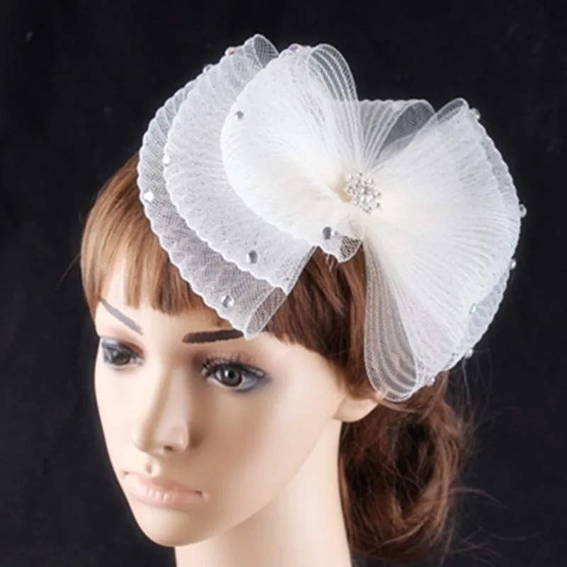Buy Black and Ivory color fashion fascinator hair