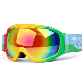 

Skiing goggles Eyewear Boy's and girl's professional anti-fog double lens UV400 large spherical ski goggles snowboard goggles