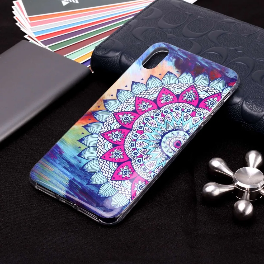 

TPU Luminous Case for coque iPhone XS Max 6.5 inch Case Silicone Cover for iPhone XR XS X / XS Max Silicon Case Cover