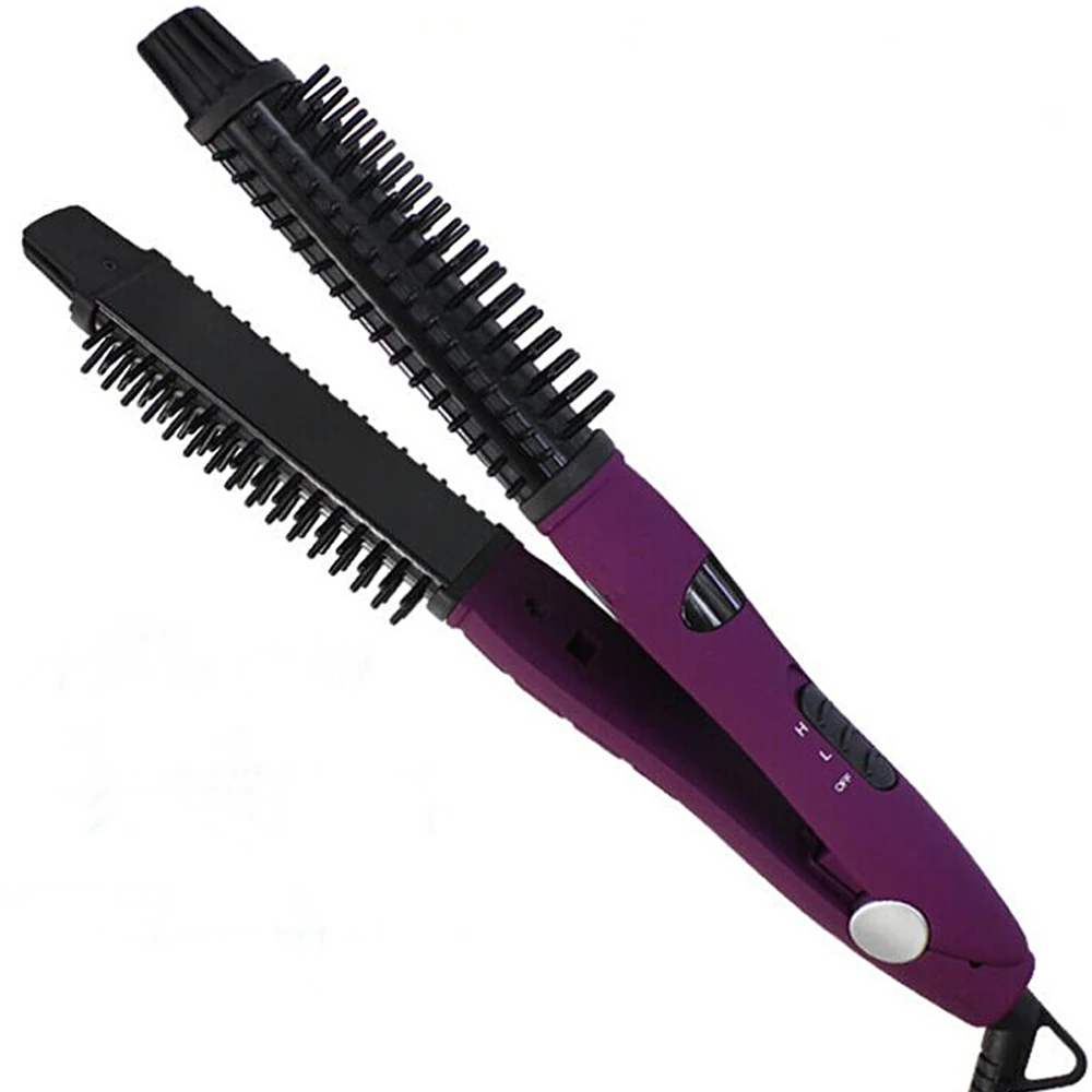 5 IN 1 Ceramic Hair Straightener Comb Hair Style/Curler Hot Brush and