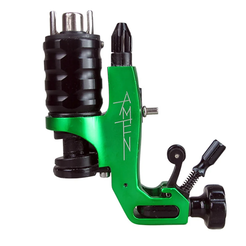 

Green New Stigma Amen V6 Rotary Tattoo Machine Gun permanent makeup machine maquina de tatuagem maquina de tatuaje profesional