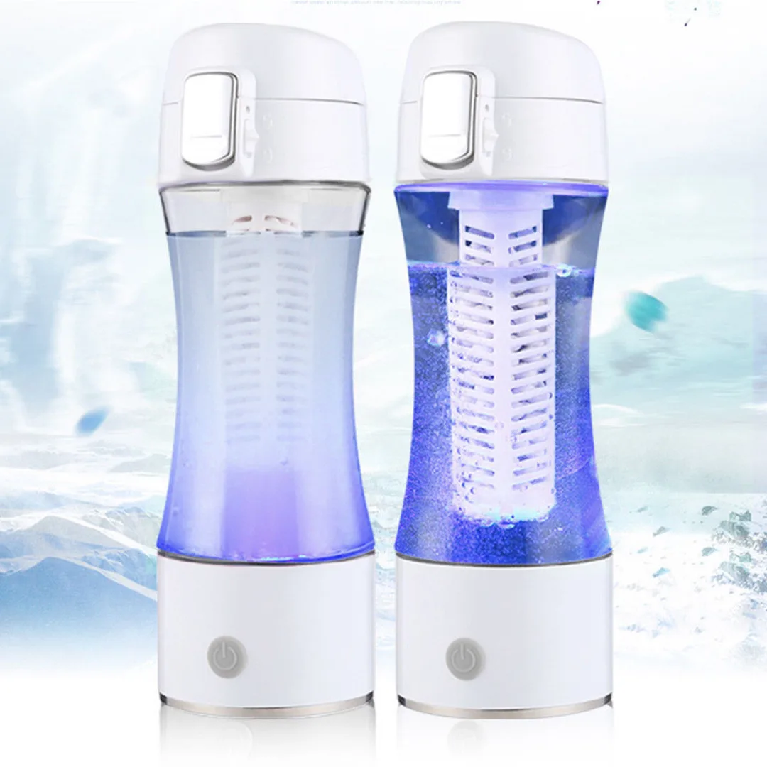 NEW SPE/ PEM 300-400ml 1500ppb Hydrogen Rich Generator Water Ionizer Bottle Water Maker Ionizer Cup