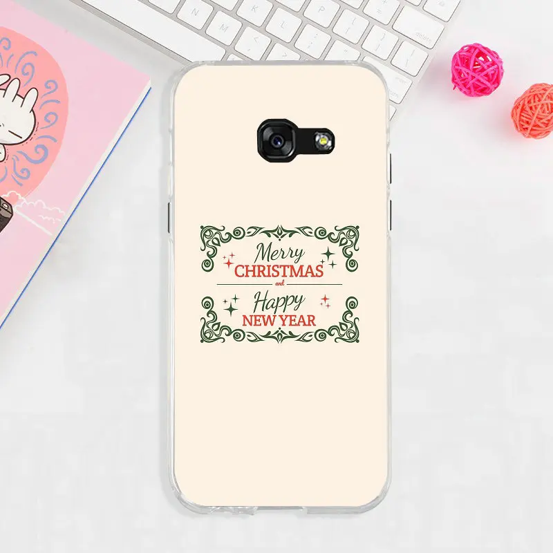 Merry Christmas Tree подарок силиконовые мягкие чехлы для телефона из ТПУ Samsung Galaxy J1 J2 J3 J5 J7