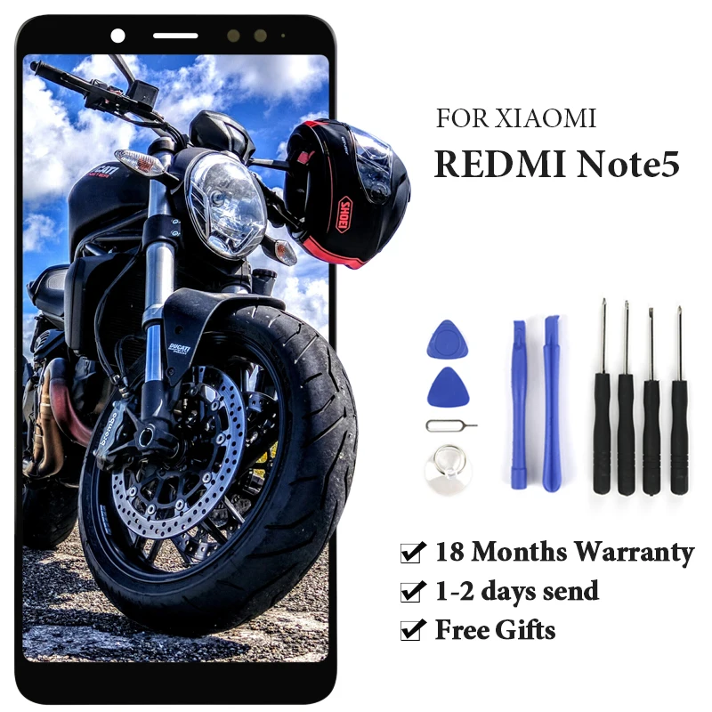 

For xiaomi redmi note 5 China/ Note 5 pro display Global version Snapddragon 636 for mobile phone lcd screen replacement 5.99''
