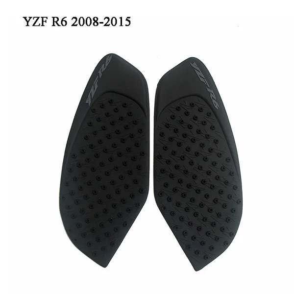 MTImport Anti slip Tank Pad Side Gas Knee Grip Traction Pads Sticker Decals For Yamaha YZF R6 2008 2009 2010 2011 2012 13 14 15 (3)