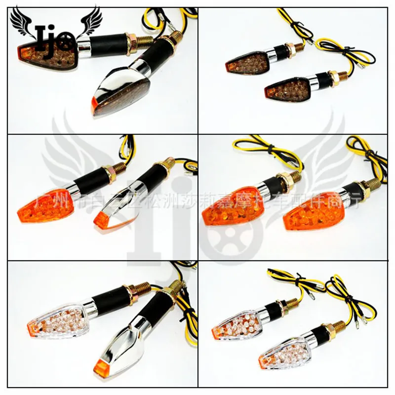 Поворотный сигнал bobber clignotant moto nmax для harley softail davidsion honda shadow задний фонарь