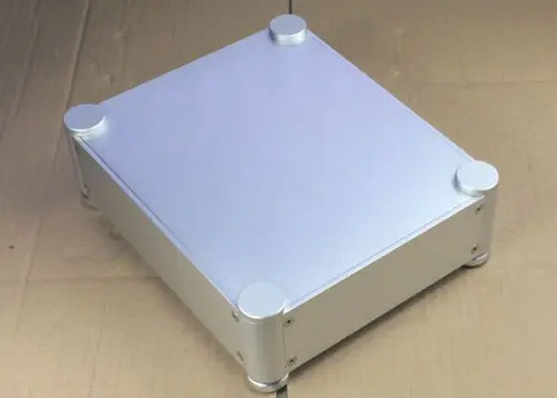 latest round aluminumal chassis power amplifier 2106T for preamp headphone amp