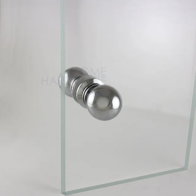 Buy shower glass door back to back knob solid