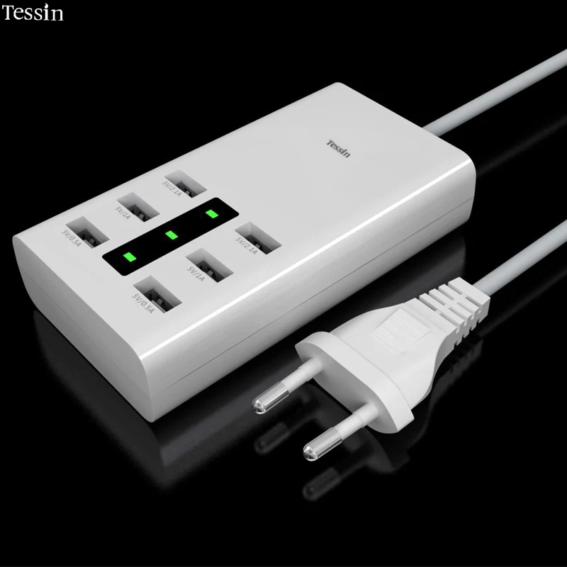 Зарядное устройство INGMAYA с несколькими USB портами мощностью 36 Вт зарядная станция