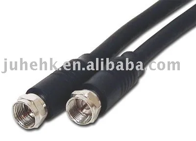 75ft f type rg6 satellite tv coaxial cable f type rg6 tv cable rg6 satellite cable