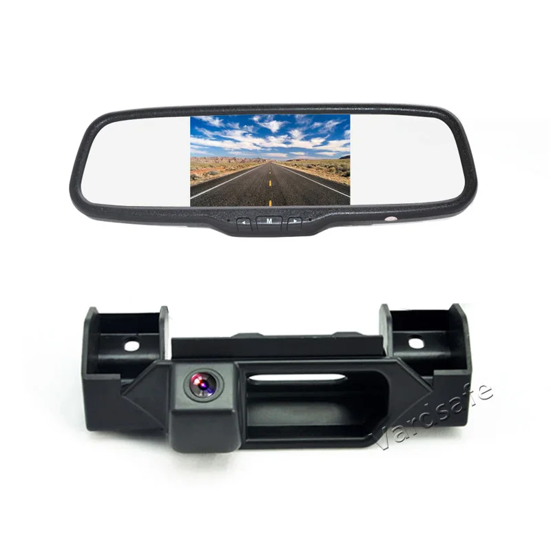 

Vardsafe VS561C | Parking Reverse Backup Camera + 5 inch Clip-on Rear View Mirror Monitor for Suzuki SX4