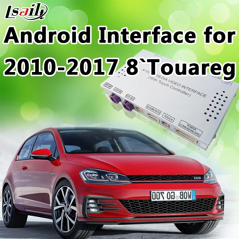 Автомобильный GPS навигатор на Android 9 0 для Volkswagen Touareg RNS850 2010 2018 с Wi Fi и приложением