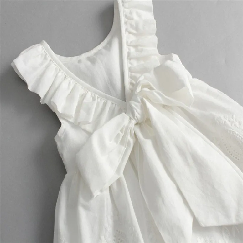 Summer Girls Dress Toddler Kids Baby Girls Princess Party Clothes Big Bow Sleeveless O-neck Tutu Dresses NDA84L26 (5)