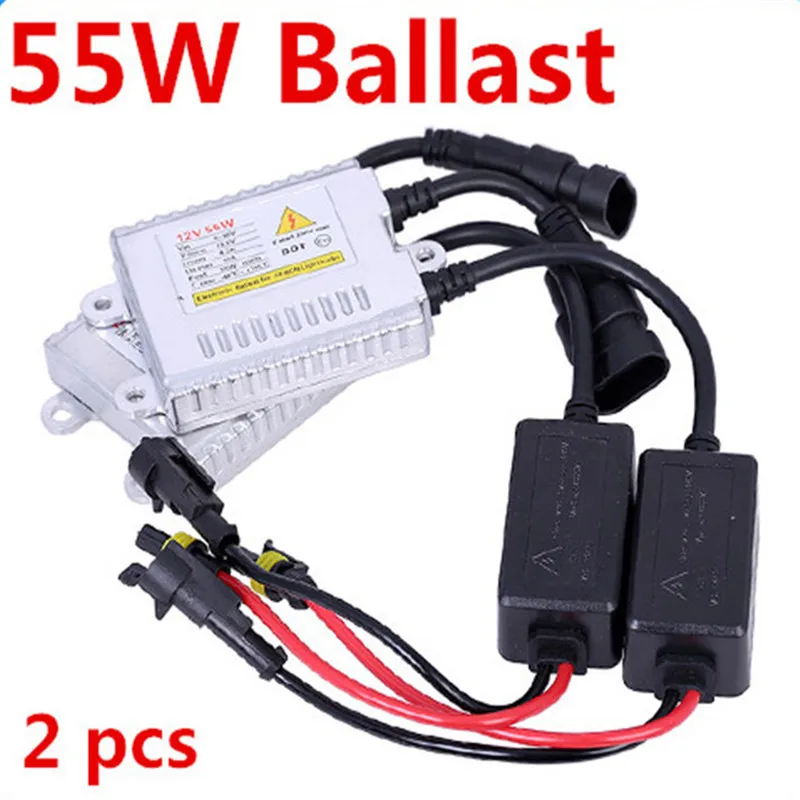 1pair Hot 55w Ac 12v Super Slim Ballast For Car Headlights Hid Xenon