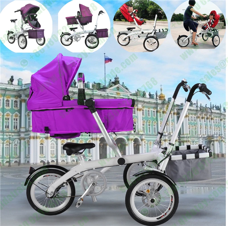 beisier mother bike variable speed tricycle mother bike baby stroller 3 in 1 (58)_0004