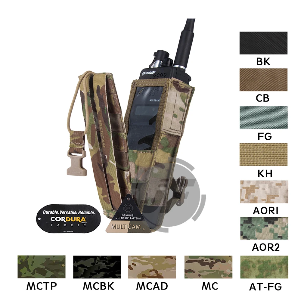 Универсальная тактическая рация Emerson MOLLE MBITR PRC 148 152 карман для рации EmersonGear с