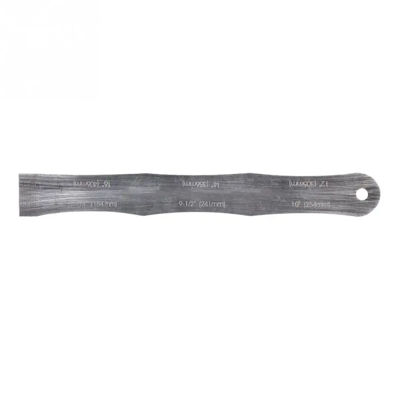 guitar fretboard radius gauge steel ruler guitar neck kit