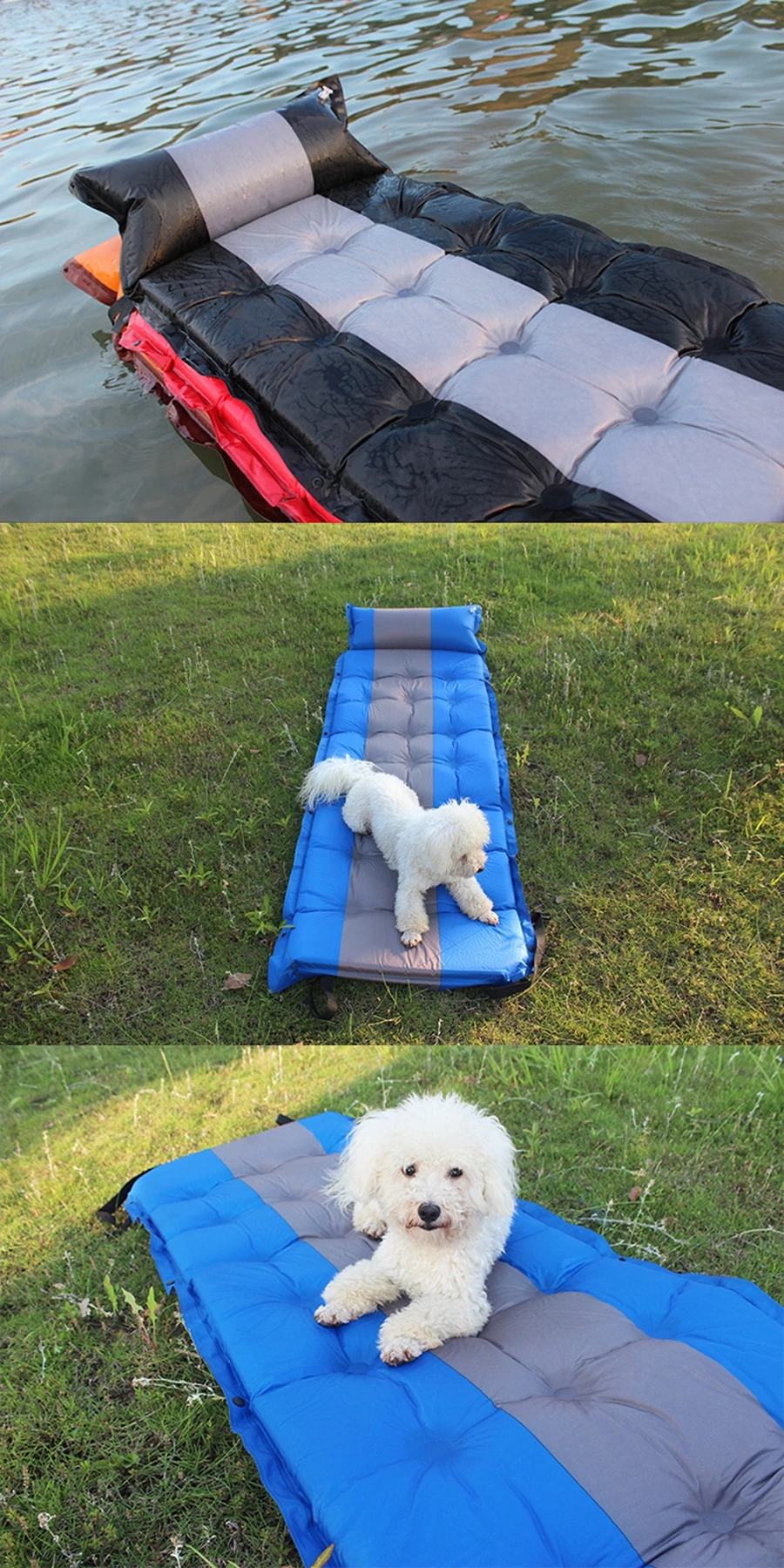 Desot& Fox Самонадувающийся спальный матрас легкий спальный воздушный коврик водонепроницаемый походный коврик с воздушной подушкой 183*62*4,5 см
