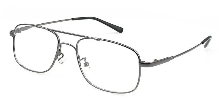 Лидер продаж бренд Aviatorr Пилот Стиль памяти титановый металлический гибкий мост/дужки по рецепту оптические очки оправы для очков