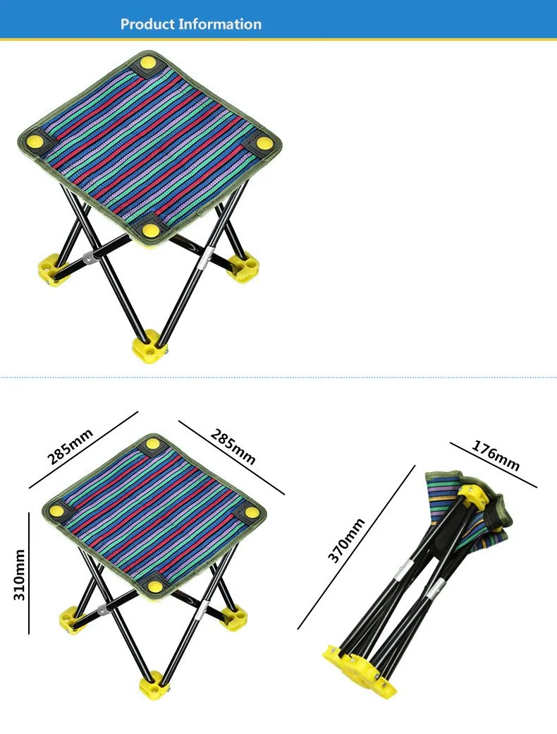 Портативные складные стулья для пикника, кемпинга, туризма, рыбалки, барбекю, сада, стул, стул, сиденье,, штатив для ног