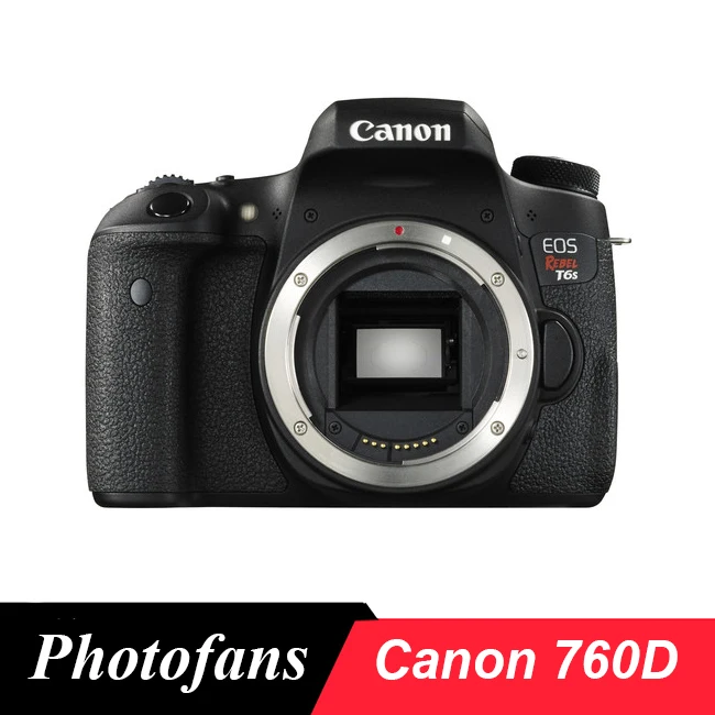 Цифровая зеркальная камера Canon 760D Rebel T6s-24 2 Мп п-1080p видео-вариугольный сенсорный