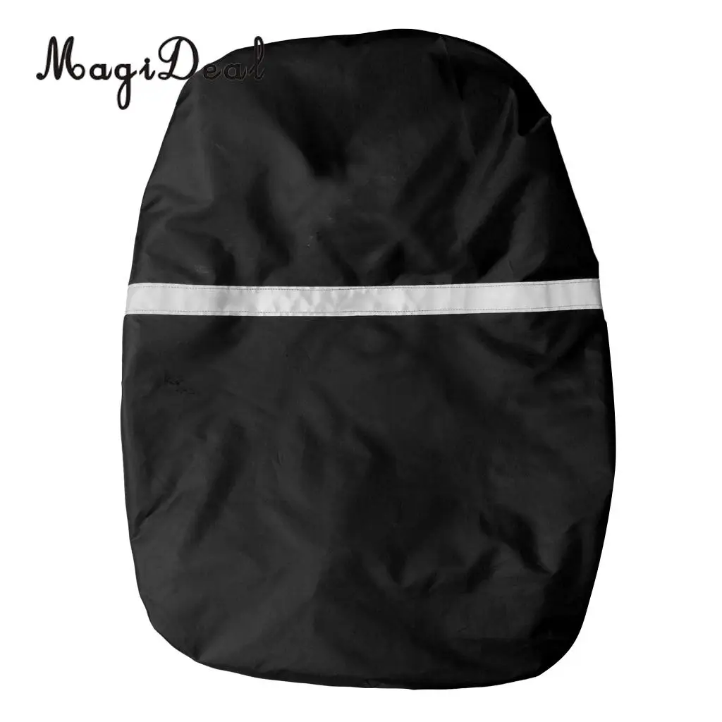 MagiDeal Large Waterproof 60L-90L Backpack Hiking Luggage Rucksack Bag Rain Dust Cover Protector Cae with Reflective Stripe