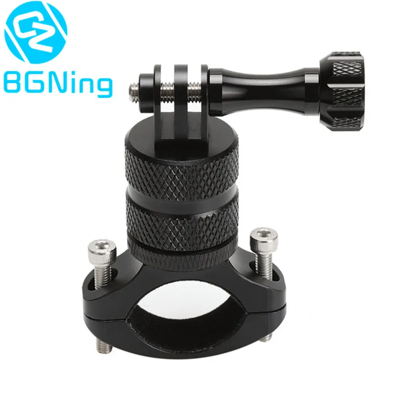

Aluminum Bicycle Handlebar Bar Clamp Mount Clip for Gopro Hero 7 6 5 4 3 yi SJCAM Action Camera Accessory 360 degree Rotation