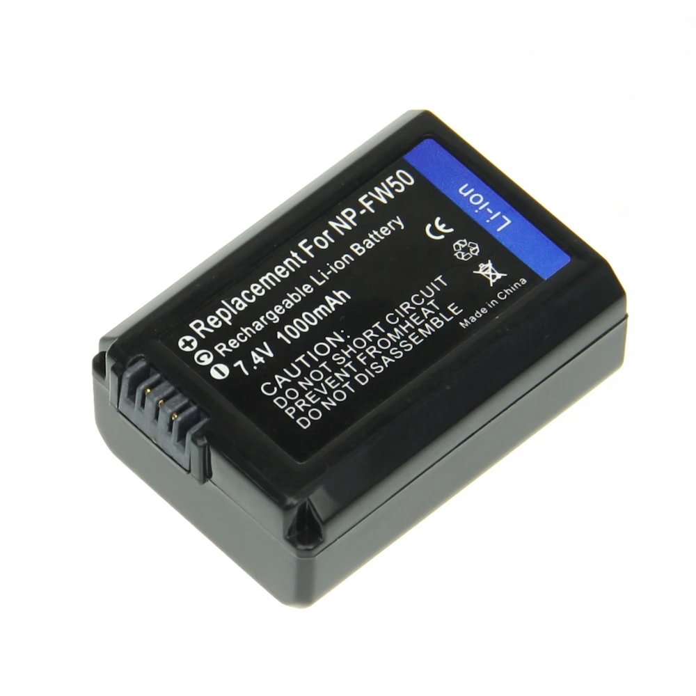 1PCS NP FW50 NP FW50 NPFW50 Camera Camcorder Rechargeable Li ion