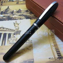 Baoer "Air Force One" Школьная и офисная черная и серебристая шариковая ручка с зажимом BE53327