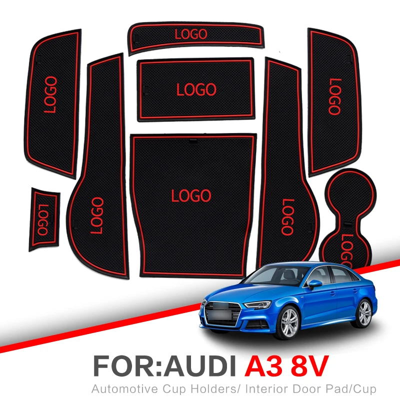 ZUNDUO слот для ворот Накладка Audi A3 8V 2013 2014 2015 2016 2017 2018 2019 S3 RS3 RS 3 S межкомнатные Двери