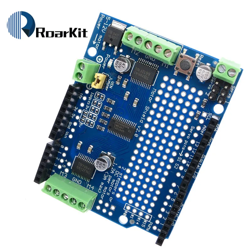 TB6612 двигатель/шаговый/сервопривод/робот щит PCA9685 для Arduino IEC v2 комплект w/Драйвер pwm