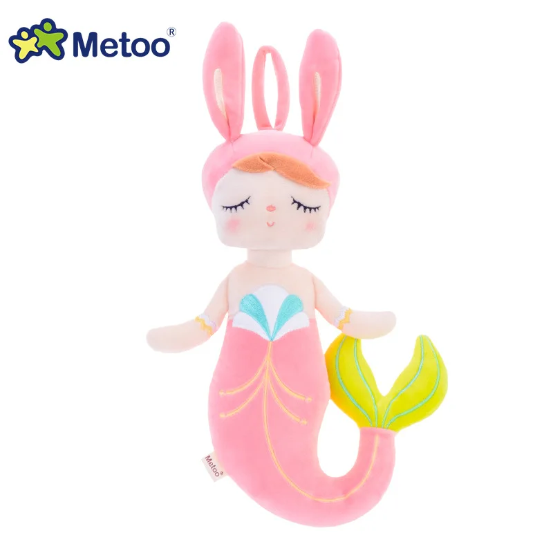 38 см ангел кролик кукла Metoo набивные плюшевые игрушки животные Дети игрушки для детей девочек мальчиков детские Мультяшные плюшевые игрушки мягкие игрушки - Цвет: 1