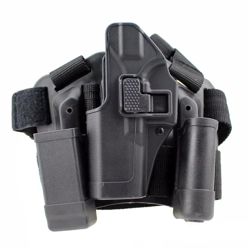 Quick Drop Тактический левая рука нога кобура для Glock 17 19 22 23 31 32 Открытый Airsoft Спорт принадлежности охоты Пистолет Чехол