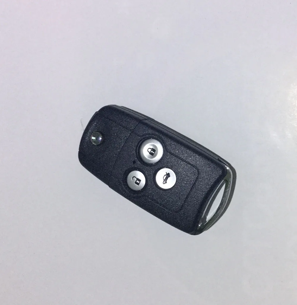 3  Buttons Honda Accord Spirior  CRV replacement flip remote key shell  3CRV (15)