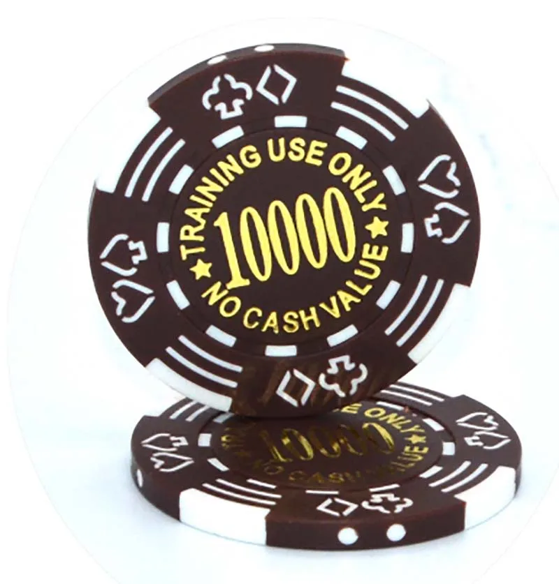 20 шт./партия, фишки для покера 11,5 г, железные/ABS фишки для казино, 11 цветов, покерные цветы, Техасский Холдем, покерные фишки оптом - Цвет: 10000