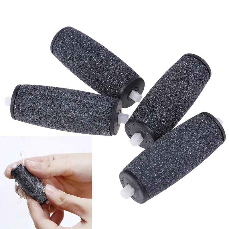 

New 4Pcs Coarse Replacement Refill Roller Head For Electric Pedicure Foot File Tools Replacement Refill 2019 Hot Sale