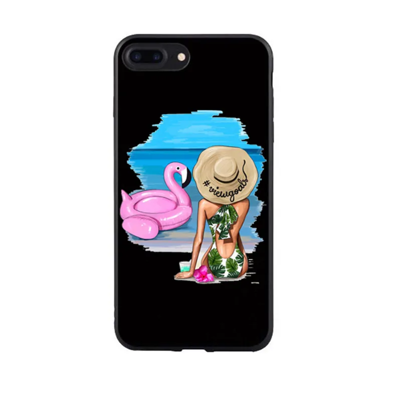 Goddess VOGUE Art Princess для девочек, мягкий силиконовый чехол для iPhone 11 11Pro Max X XR XS Max 8 7 6 PLUS 5