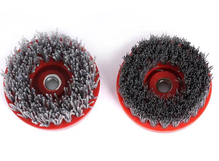 2pcs 110MM * M16 Grit 60 180 Abrasive Wire Antiquing Brush Surface