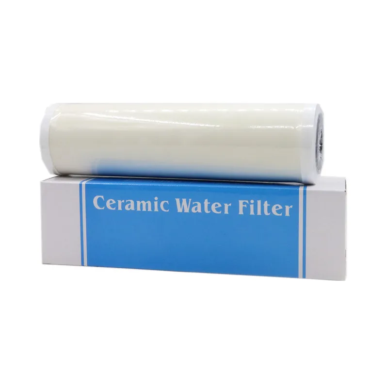 

10 Inch Thicken High-precision Ceramic Pre-Filter Cartridge Candle Water Purifier Filter Reusable Clean Instead PP Cotton