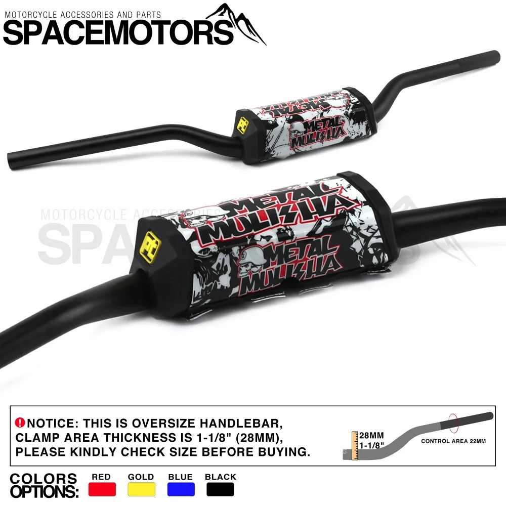 coussinets poign/ées Guidon de moto universel 28/ mm