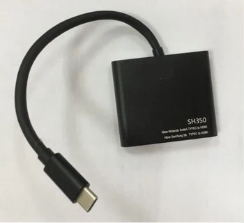

Portable Dock USB-C Type-C to HDMI Adaptor Hub Converter 4K HD Transfer for Nint Switch NS/Sam S8/MacPro