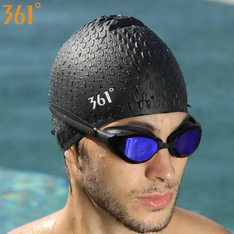 361 Swimming Caps for Men Women Long Hair Women Swimming Cap for Pool