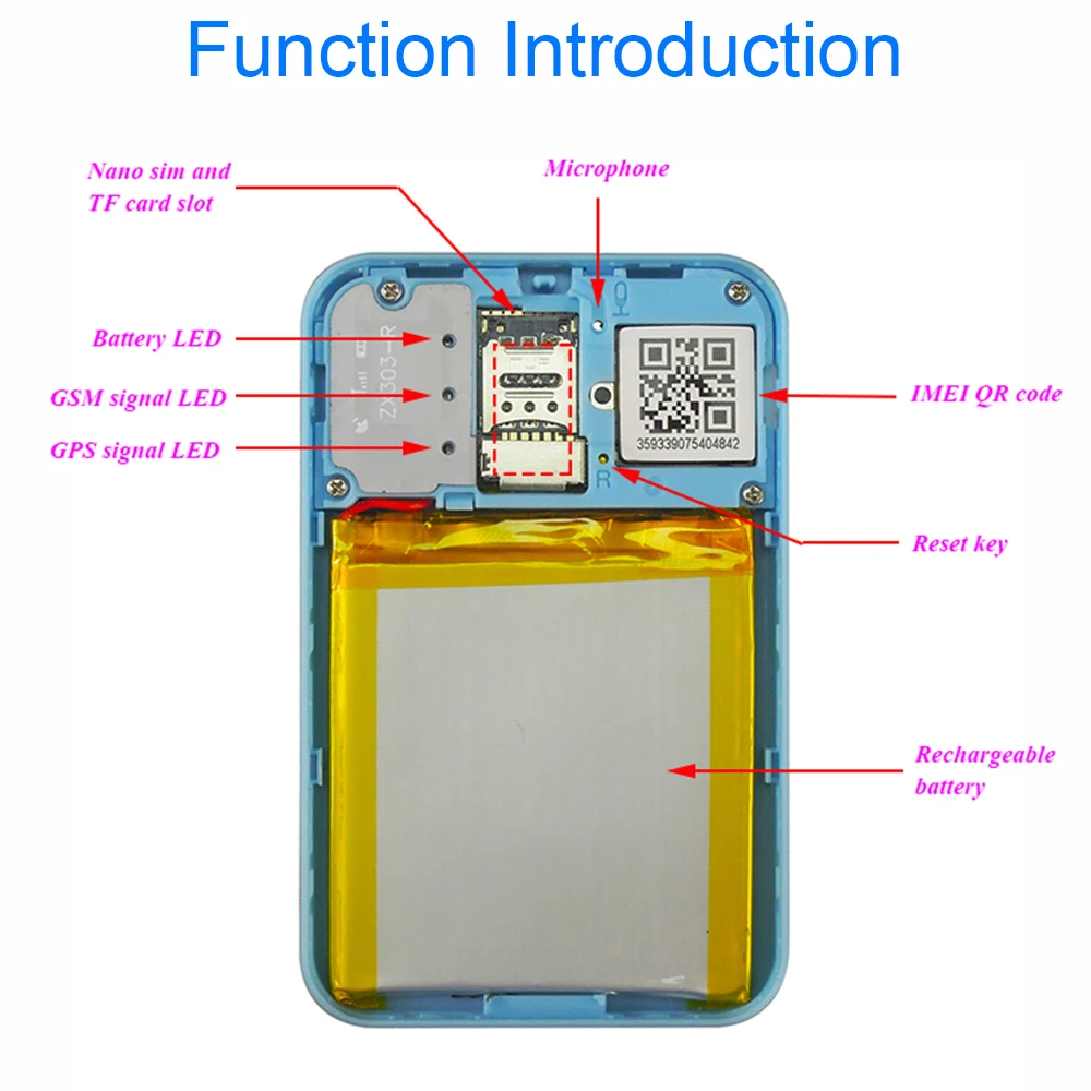 ID карта GSM Wifi GPS отслеживание Детей школьников трекер Безопасность Защита от
