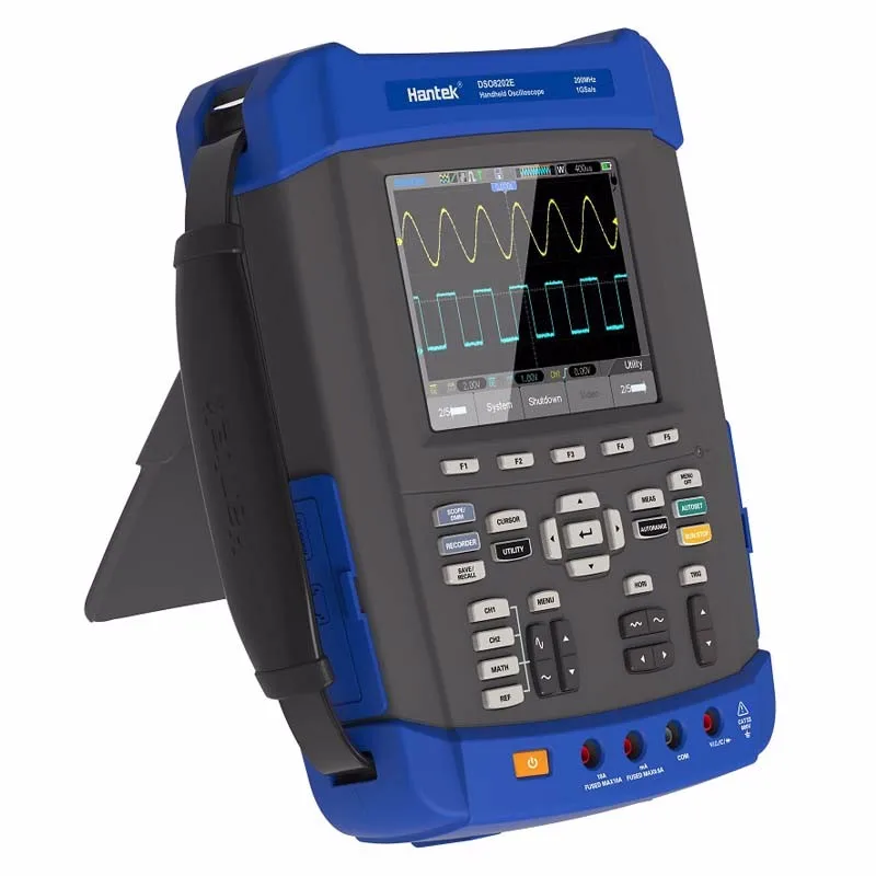 

Hantek DSO8152E 6 in 1 100MHz Oscilloscope Multi-Function Spectrum Analyzer/Frequency Arbitrary Waveform Generator DSO8152E