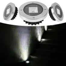 Уличный солнечный светильник, лампа на солнечной батарее, наземный светильник, водостойкий светодиодный светильник для сада, ландшафтный светильник