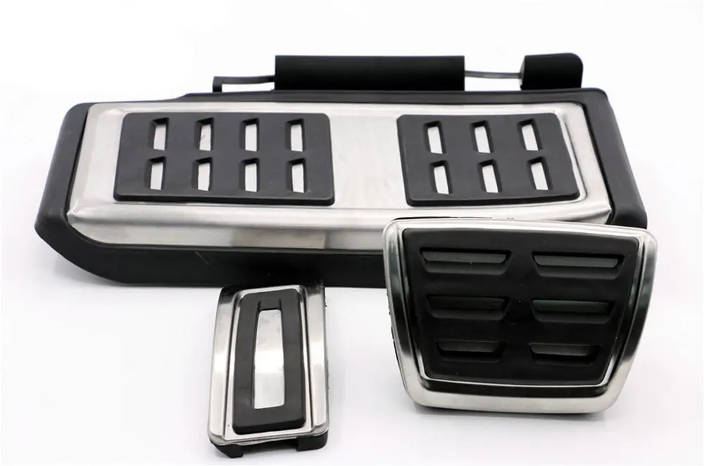 

Car Pedals Cap Foot Rest Cover Accelerator Brake Clutch For Apply to VW Golf 7 GTi MK7 Seat Leon Octavia A7 Rapid Audi A3 MQB