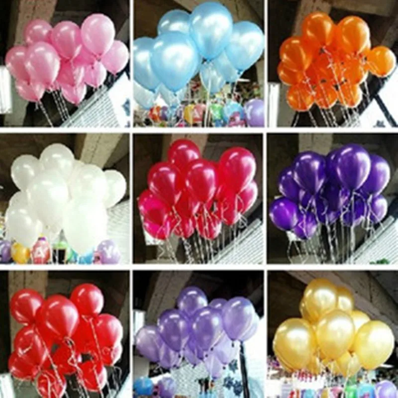 

Free shipping the new balloon toy for children party 1.2 grams of latex balloons 10 inch 6 pearl wholesale balloons Z-042