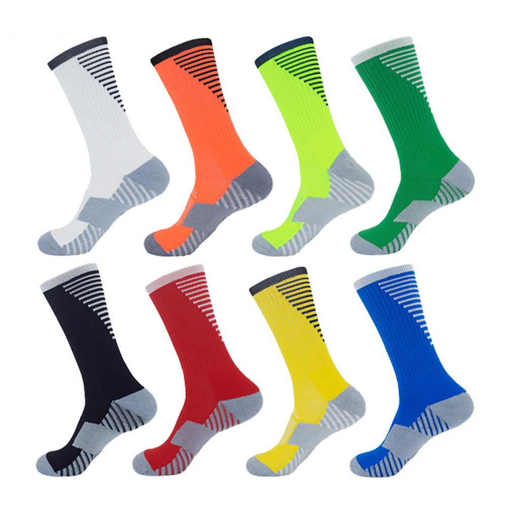 

Men Women Boy Long Socks Warm Football Socks Basketball Sports Anti Slip Cycling Climbing Running Socks tennis Socks