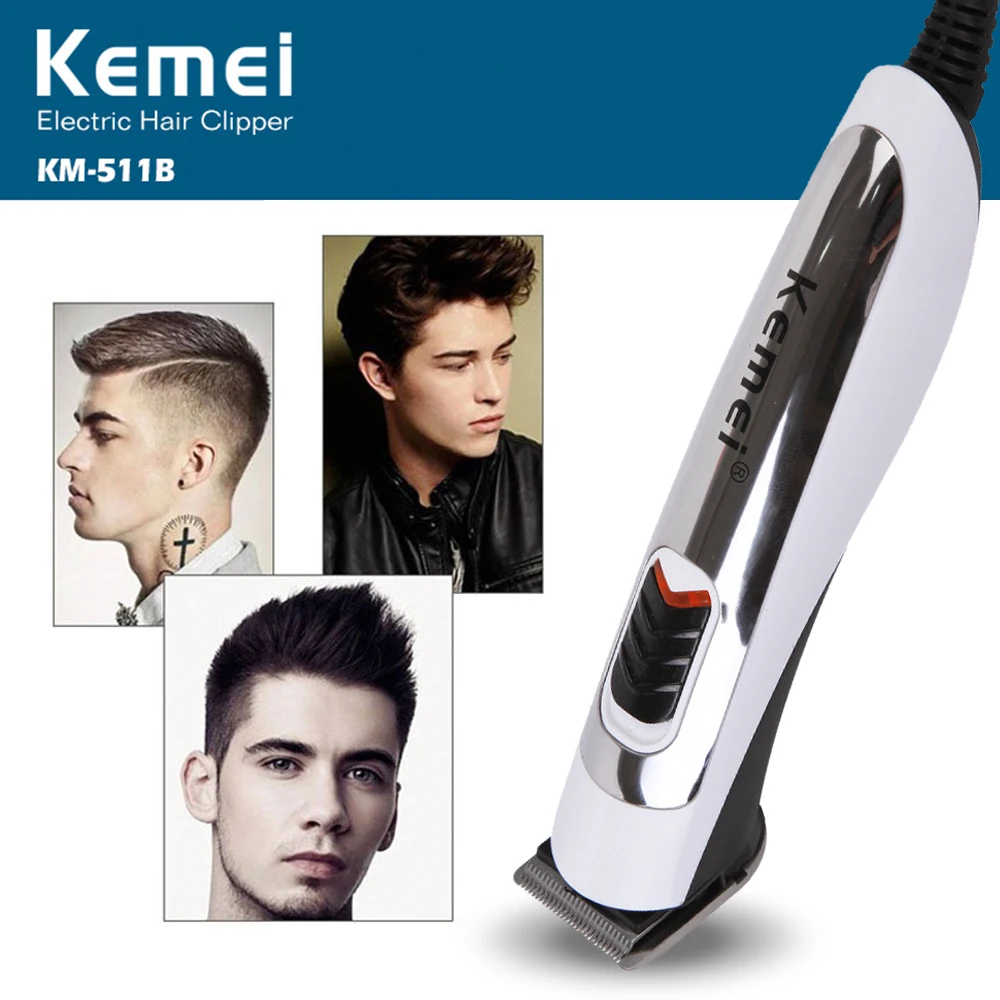 Kemei For Men Baby Cordless Beard Trimmer Shaver Hair Cutting Machine Men's Hair Clipper Rechargeable Electric Shaver 511B