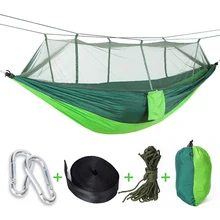 Outdoor hammock Ultralight Parachute 2 Person Camping Hunting Mosquito Net Parachute Hammock Garden Hammock Hanging Sleeping Bed Outdoor hammock Ultralight Parachute 2 Person Camping Hunting Mosquito Net Parachute Hammock Garden Hammock Hanging Sleeping Bed
